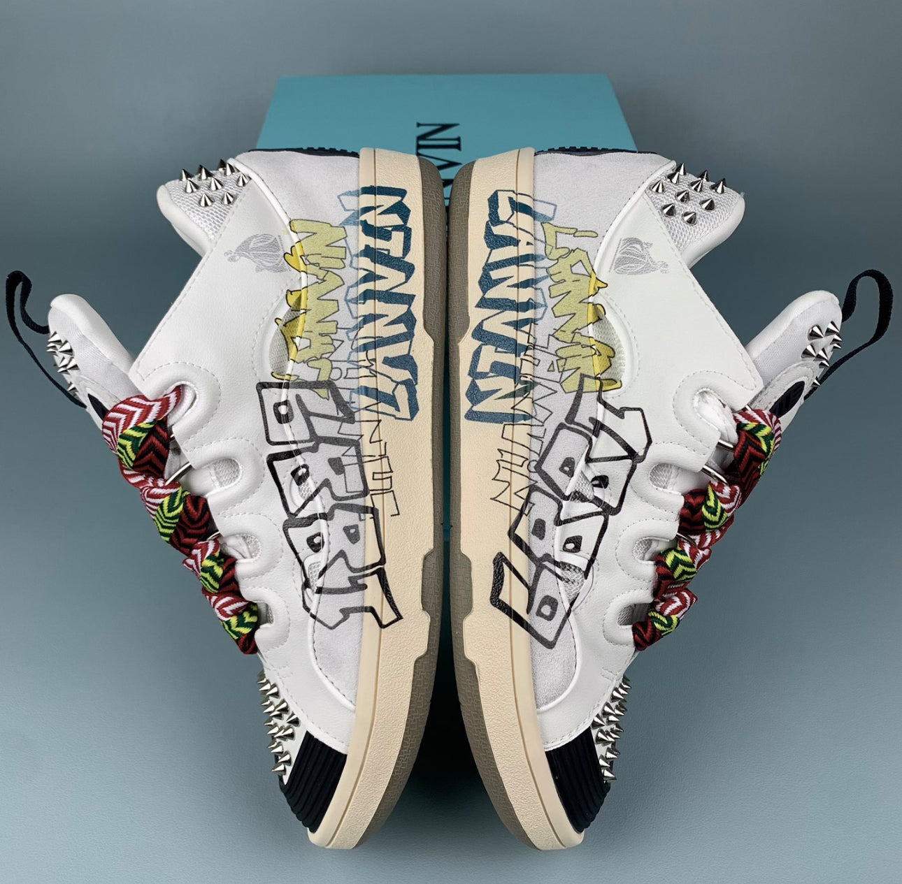 Lanvin Curb Sneakers 'Graffiti' – Limited Edition