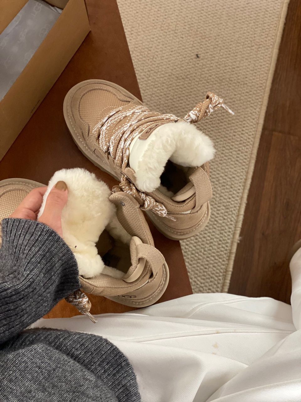 Tahoe Essentials X UGG Fuzzy Boots – Wrap Your Feet in Cozy Comfort and Iconic Style