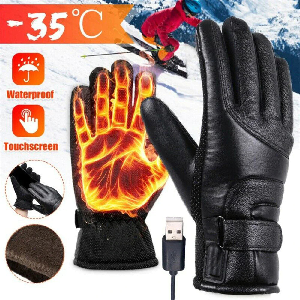 Tahoe Essentials Electric USB Heated Gloves- Just in Time for Snow Season